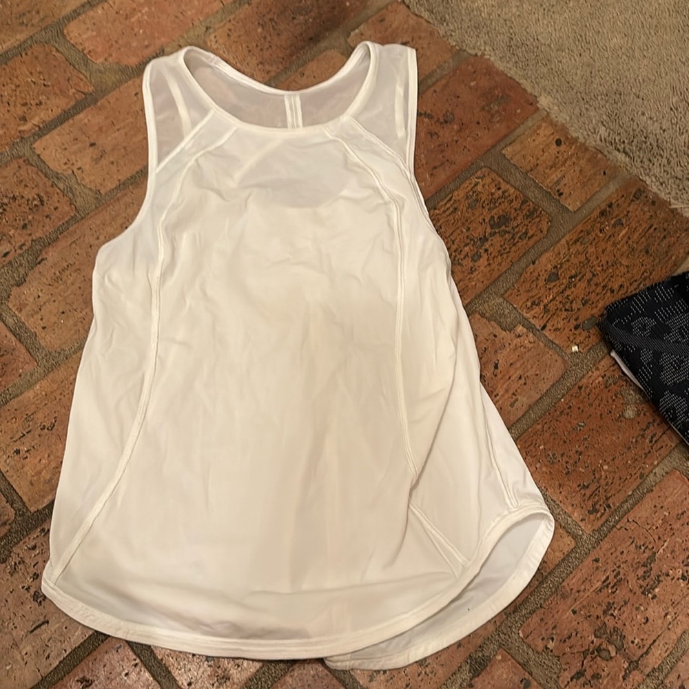 Lulu white tank